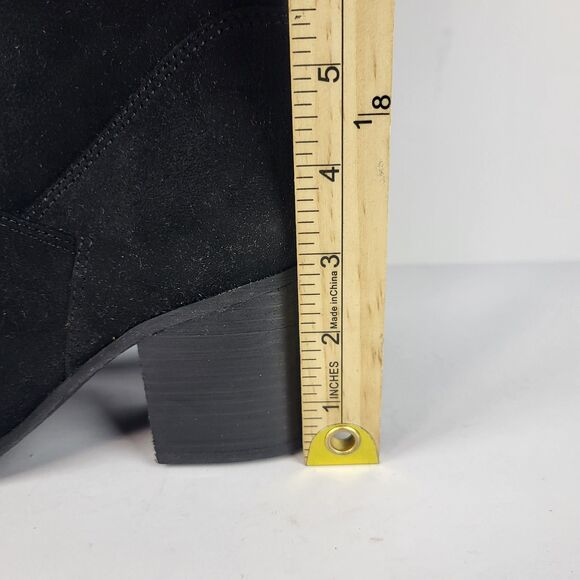 BP. Luke Over The Knee Tall Boots Black Faux Suede Size 6M - Picture 4 of 16